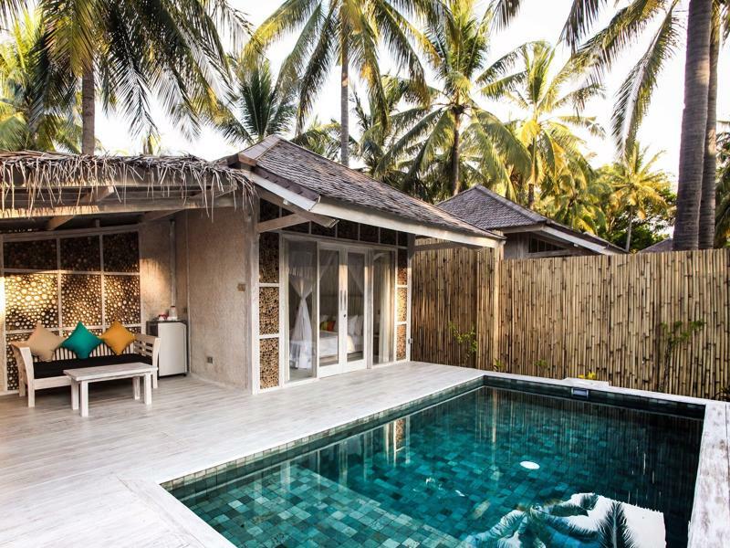 Sunset Palms Resort Gili Trawangan Buitenkant foto